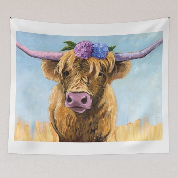 Item preview, Highland Cow designed and sold by StressieCat.