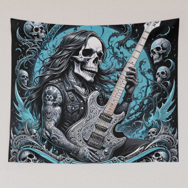 Item preview, Metal Skeleton Guitar designed and sold by PixelCraftDSG.