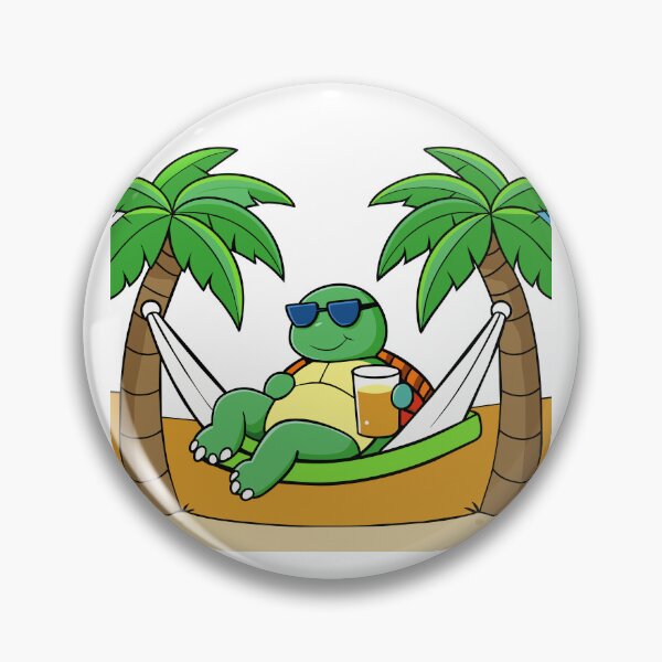 Item preview, Turtle Lounging in a Hammock designed and sold by omerfdln34.