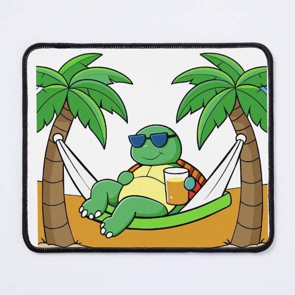 Item preview, Turtle Lounging in a Hammock designed and sold by omerfdln34.