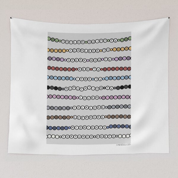 Item preview, Eras Friendship Bracelets 2024 designed and sold by autumnologyart.