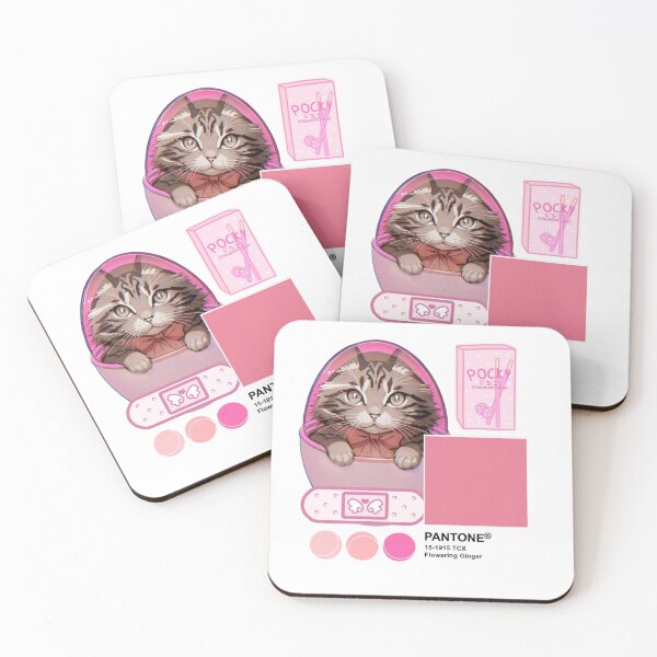 Item preview, pink cat designed and sold by CLEOPATRA95.