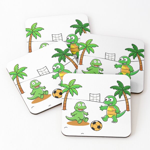 Item preview, Turtles Engaged in a Game of Soccer designed and sold by omerfdln34.