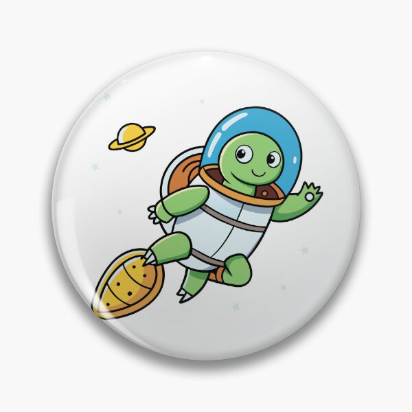 Item preview, Turtle Astronaut Floating in Space designed and sold by omerfdln34.