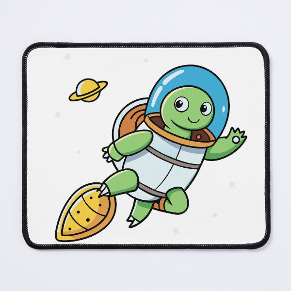 Item preview, Turtle Astronaut Floating in Space designed and sold by omerfdln34.