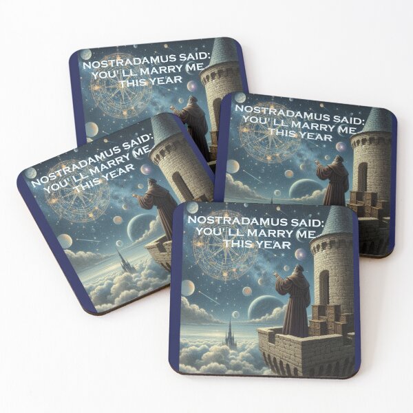 Item preview, Nostradamus said you were going to marry me this year designed and sold by Valérie Ozanon.