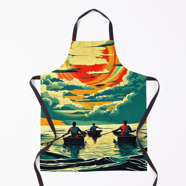 Item preview, Rowing towards the sunset designed and sold by George Hutton Hunter.
