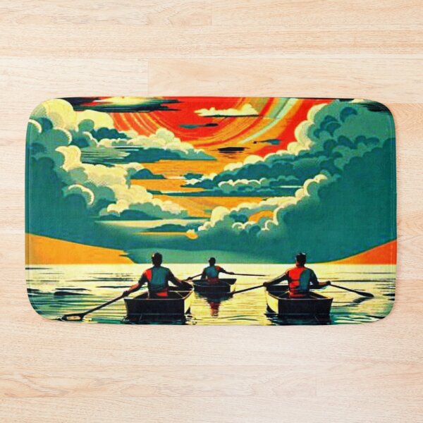 Item preview, Rowing towards the sunset designed and sold by George Hutton Hunter.