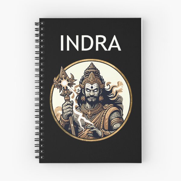 Item preview, Indra Hindu God and Devas Ancient Indian Mythology designed and sold by Agema Apparel.