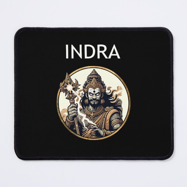 Item preview, Indra Hindu God and Devas Ancient Indian Mythology designed and sold by Agema Apparel.
