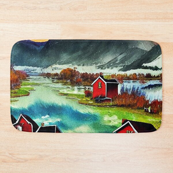 Item preview, The Flooded Village designed and sold by George Hutton Hunter.
