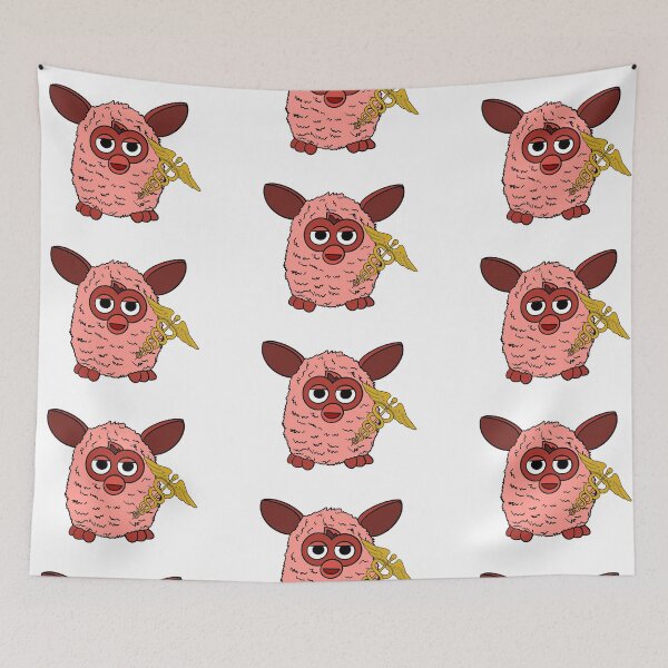Item preview, Cherry Red Hermes Furby designed and sold by Animals-by-JB.