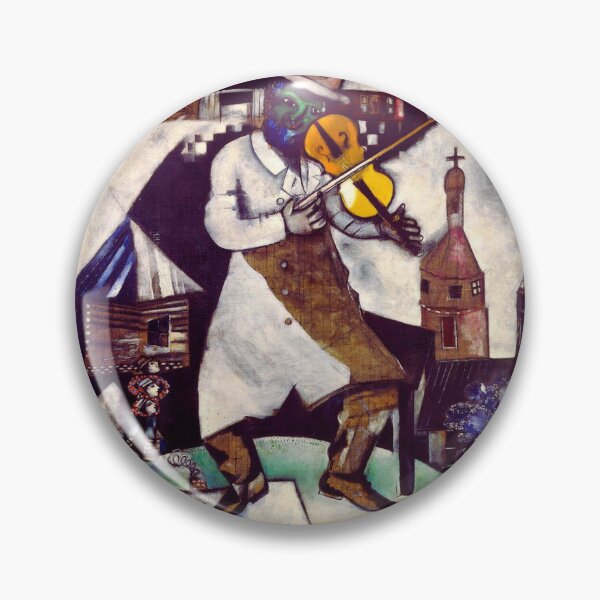 Item preview, The Fiddler - Le Violoniste, 1912-1913 marc chagall designed and sold by funnyshop222.