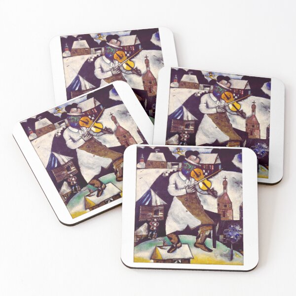 Item preview, The Fiddler - Le Violoniste, 1912-1913 marc chagall designed and sold by funnyshop222.
