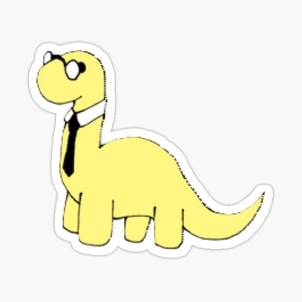 Item preview, Joe the brontosaurus designed and sold by Lydia Conder.