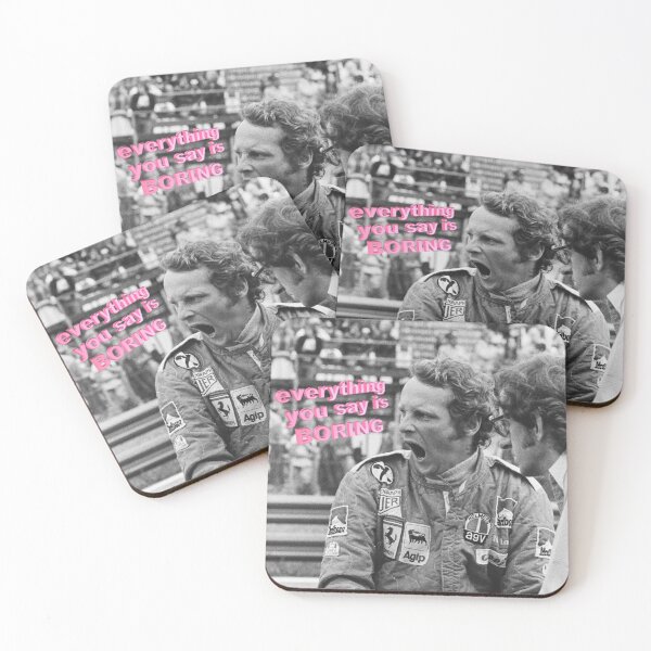 Item preview, Niki Lauda funny meme print designed and sold by cceridwenx.
