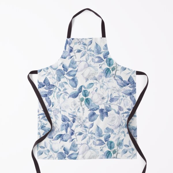 Item preview, Chinoiserie,toile,floral toile,blue roses,roses,vintage art designed and sold by MariaMarinova.