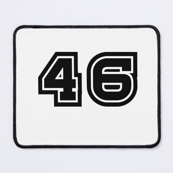 Item preview, 46, forty-six, black, sport designed and sold by Numbers-Art.