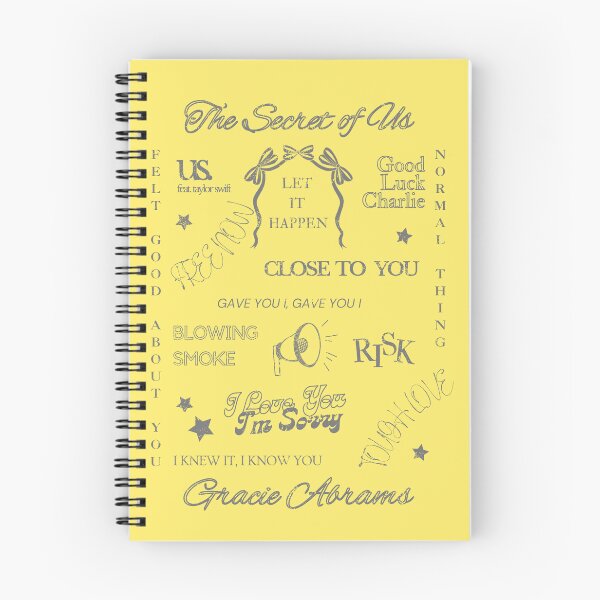 Item preview, The Secret of Us tracklist print  designed and sold by SNS-Arts.