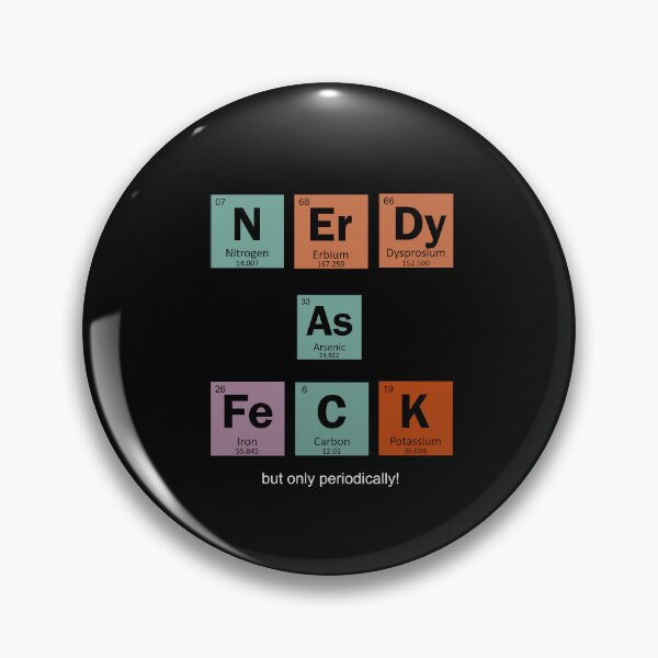 Item preview, NERDY AS FECK but only periodically designed and sold by Danicus666.