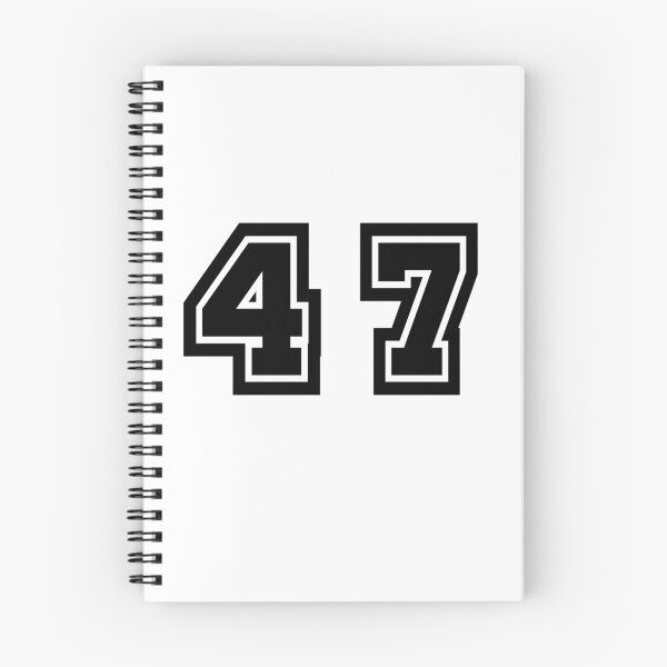 Item preview, 47, forty-seven, black, sport designed and sold by Numbers-Art.
