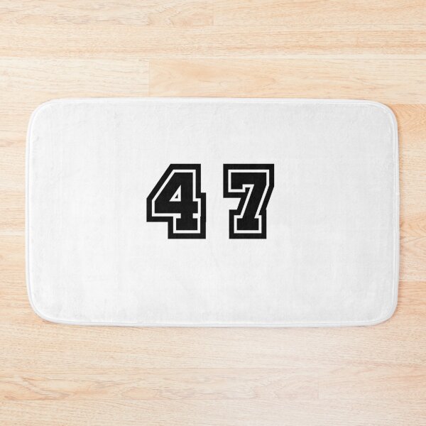 Item preview, 47, forty-seven, black, sport designed and sold by Numbers-Art.