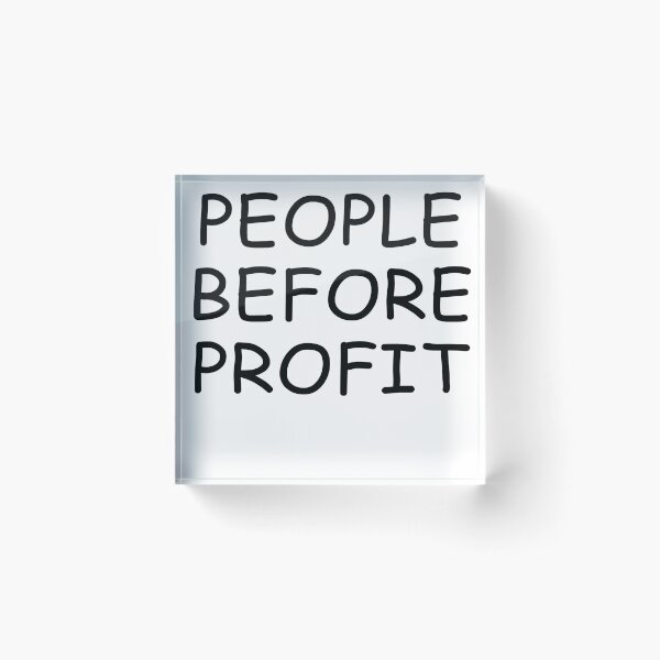 Item preview, People Before Profit designed and sold by anaotradnova.