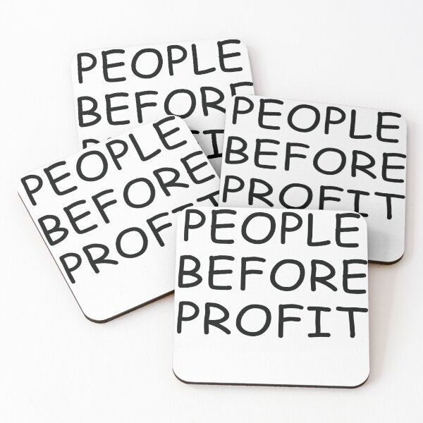 Item preview, People Before Profit designed and sold by anaotradnova.