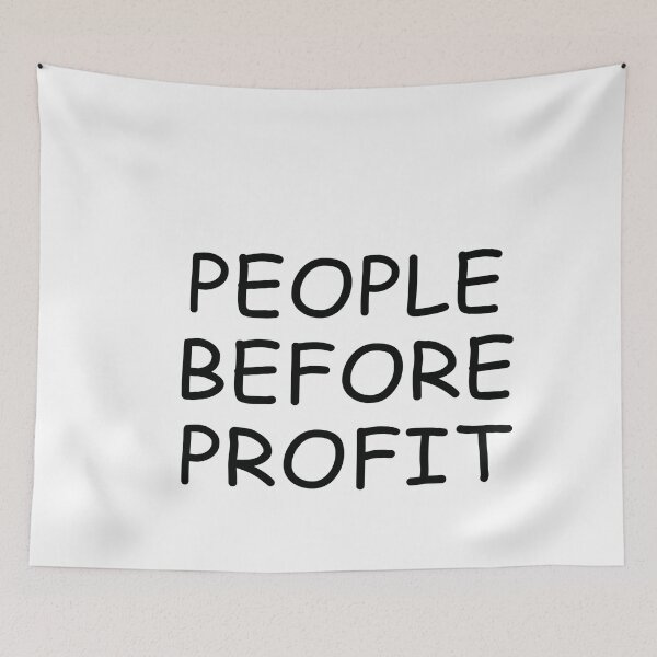 Item preview, People Before Profit designed and sold by anaotradnova.