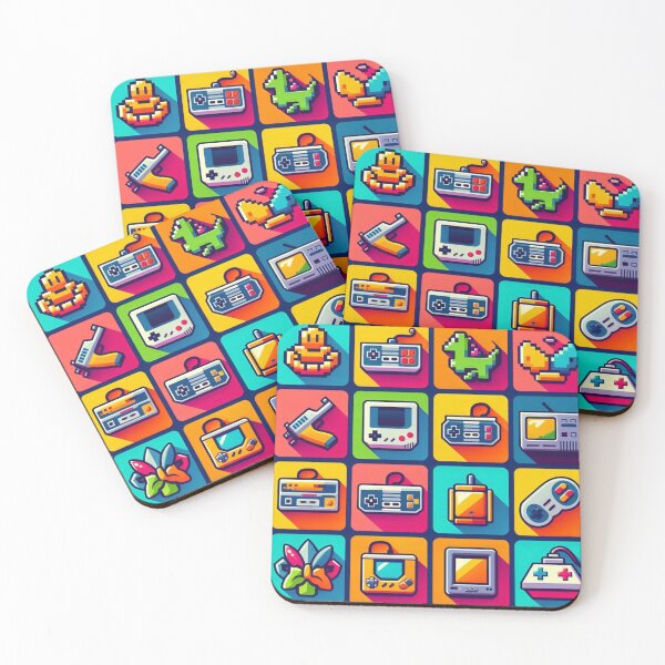Item preview, retro video games designed and sold by FilomenART.
