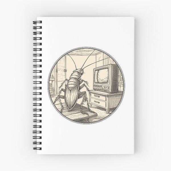 Item preview, Roach watching TV designed and sold by paolaalchapar.