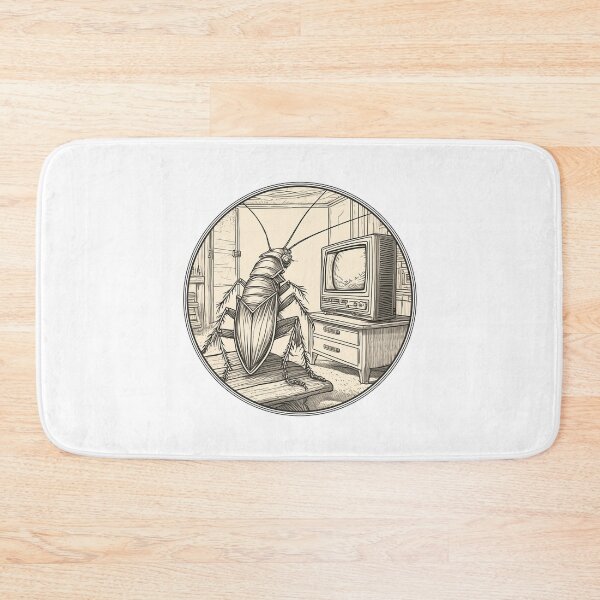 Item preview, Roach watching TV designed and sold by paolaalchapar.