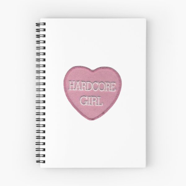 Item preview, hardcore girl pink heart designed and sold by indie cottage.