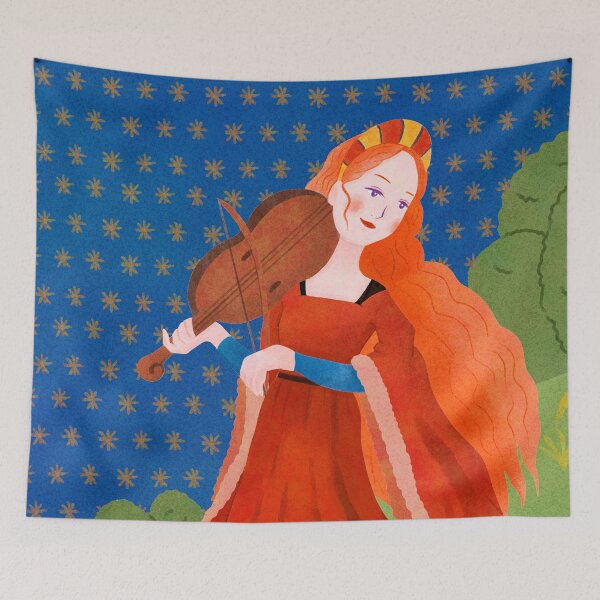 Item preview, Vintage Fantasy inspired Medieval Scene Illustration 8 designed and sold by MariOyama.