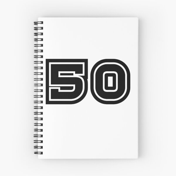 Item preview, 50, fifty, black, sport designed and sold by Numbers-Art.