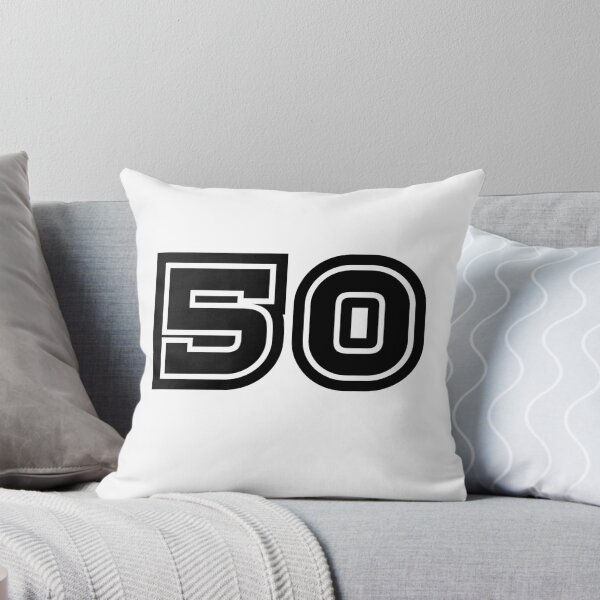 Item preview, 50, fifty, black, sport designed and sold by Numbers-Art.