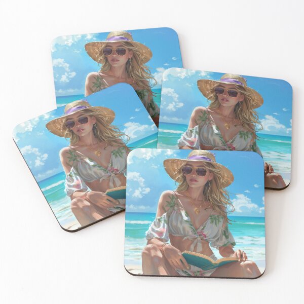 Item preview, Beachside Reading Escape Under Sunny Skies designed and sold by palmyst.