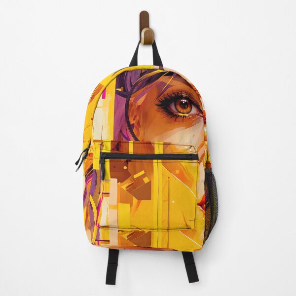 Item preview, Yellow Abstract Painting designed and sold by PixelCraftDSG.