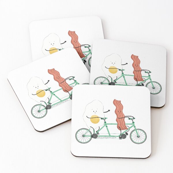 Item preview, Bacon & Eggs Bicycle designed and sold by ShereeSketches.