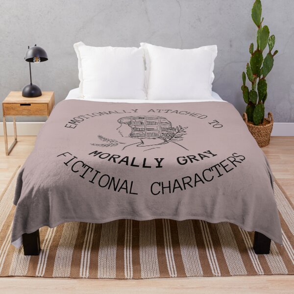 Item preview, Emotionally Attached to Morally Gray Fictional Characters designed and sold by MomentumCloset.