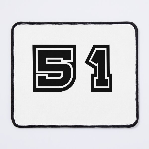 Item preview, 51, fifty-one, black, sport designed and sold by Numbers-Art.