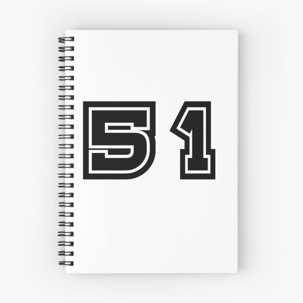 Item preview, 51, fifty-one, black, sport designed and sold by Numbers-Art.