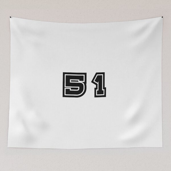 Item preview, 51, fifty-one, black, sport designed and sold by Numbers-Art.