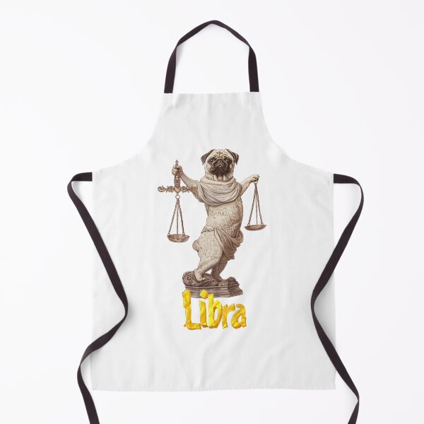 Item preview, Libra Zodiac Pug designed and sold by Chawnson.