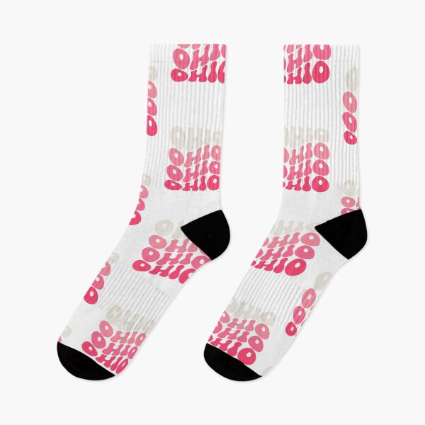 Item preview, COQUETTE PINK AND WHITE OHIO WAVY RETRO DESIGN designed and sold by actually-mads.