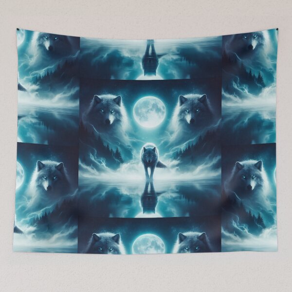 Item preview, THE SPIRIT OF THE WOLFS designed and sold by Hecart.