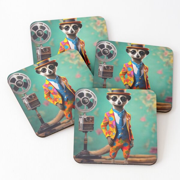 Item preview, Meerkat of the Cinema designed and sold by Steph Anne Best.