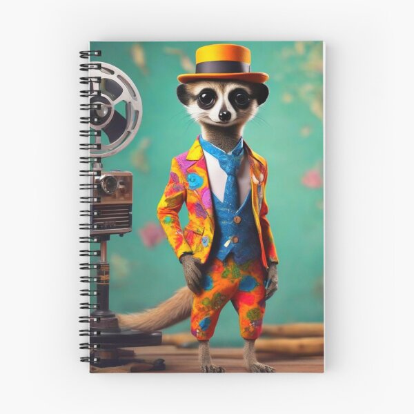 Item preview, Meerkat of the Cinema designed and sold by Steph Anne Best.