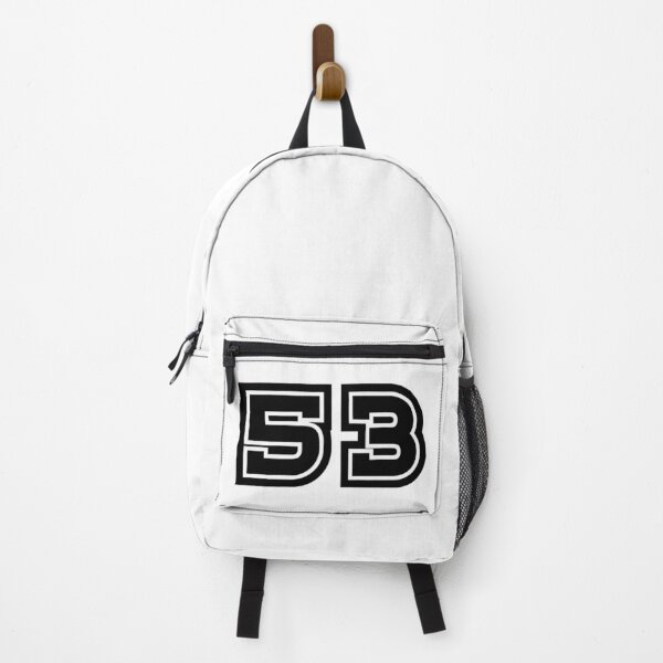 Vista previa del artículo con la obra «53, cincuenta y tres, negro, deporte», diseñado y vendido por Numbers-Art.