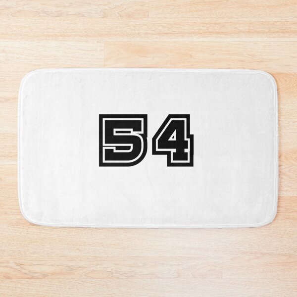 Item preview, 54, fifty-four, black, sport designed and sold by Numbers-Art.